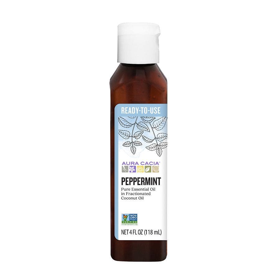 AURA CACIA (Pack of 9) Aura Cacia Peppermint Essential Oil 4 Fl Oz