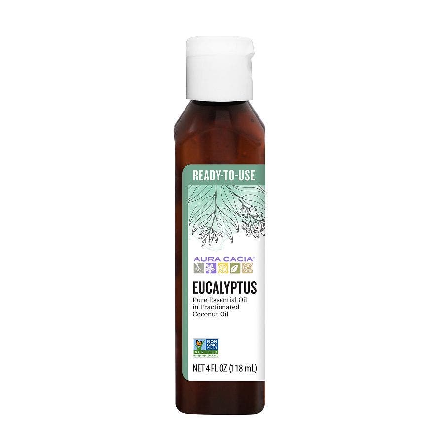 AURA CACIA (Pack of 9) Aura Cacia Eucalyptus Essential Oil Aromatherapy Oil 4 Fl Oz