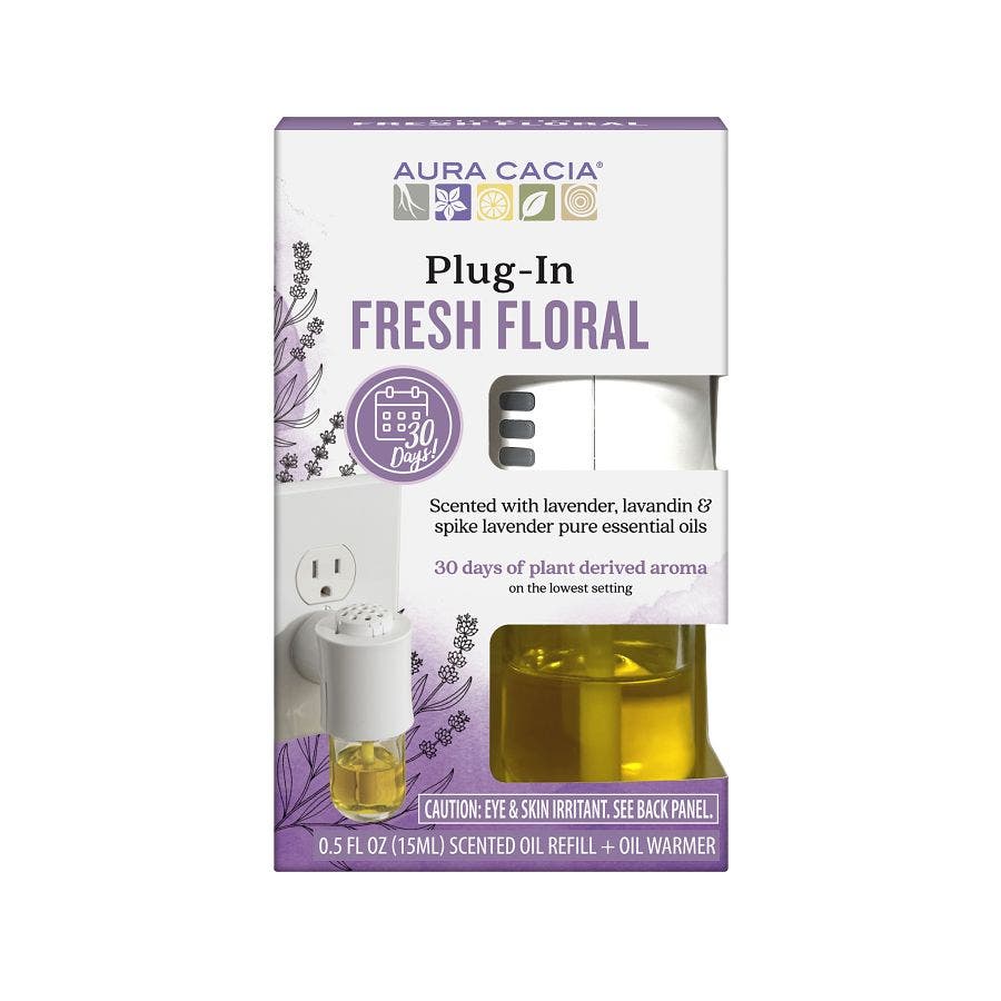 AURA CACIA (Pack of 5) Aura Cacia Plug in Fresh Floral 1 Each