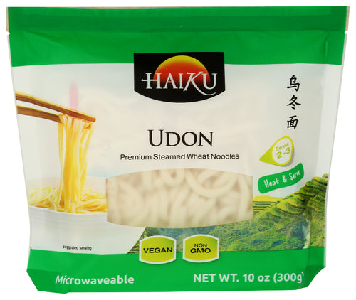 HAIKU (Pack Of 12) Haiku Udon Steamed Wheat Noodles 10.58 Oz