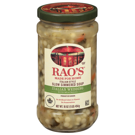 Raos Soup RTE Italian Wedding 16 oz (Pack Of 6)
