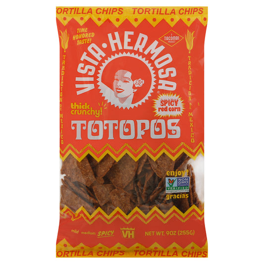 Vista Hermosa Chips Tortilla Red 9 oz (Pack Of 6)