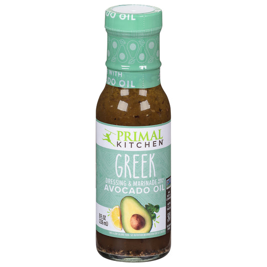 Primal Kitchen Dressing Greek Vinaigrette 8 oz (Pack Of 6)