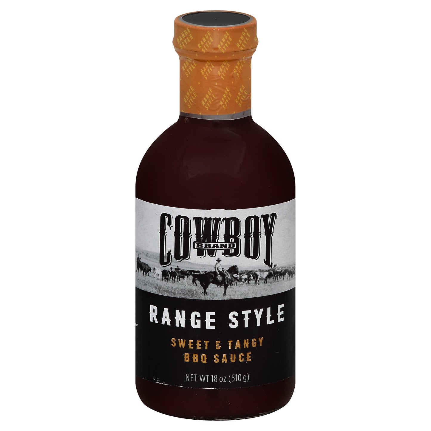 Cowboy Charcoal Sauce Barbeque Sweet & Tangy 18 oz (Pack Of 6)