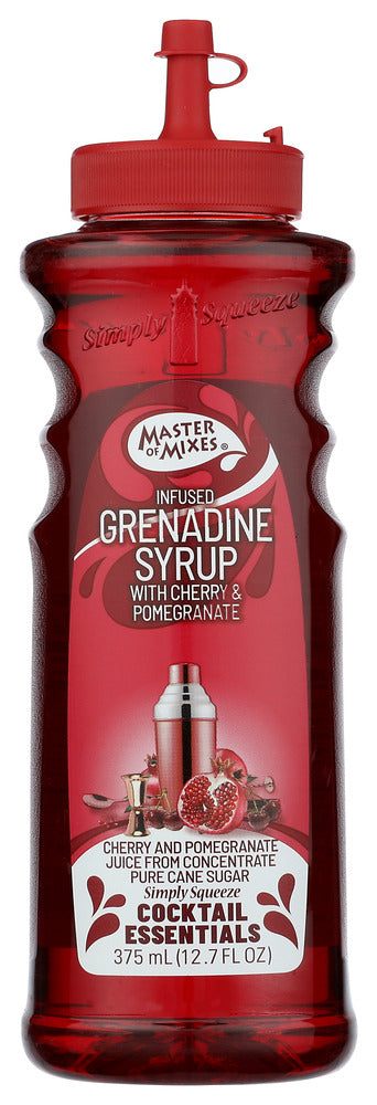 Master Of Mixes Juice Cocktail Essential Grenadine Syrup