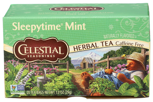 Celestial Seasonings Tea Herb Sleepytime Mint 20 bag
