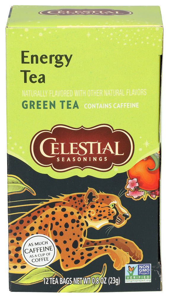 Celestial Seasonings Tea Energy Green Caffeine 12 bag