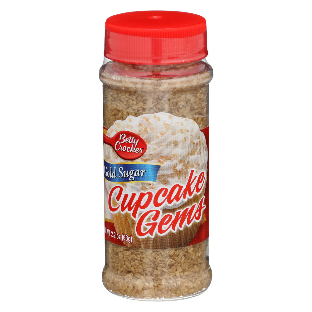 BETTY CROCKER (Pack Of 12) Betty Crocker Decor Sugar Gold 2.2 Oz
