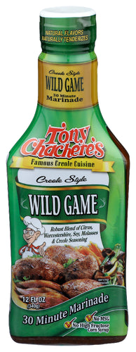Tony Chacheres Wild Game Marinade Porabl
