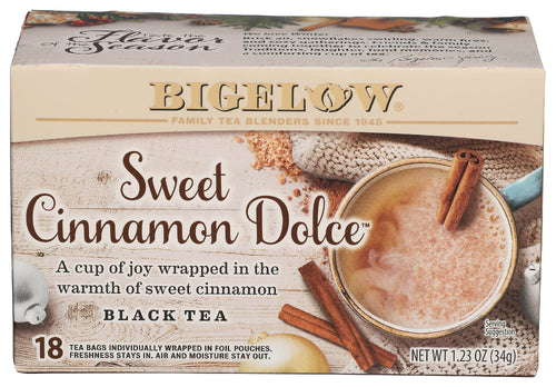 BIGELOW (Pack of 12) Bigelow Tea Sweet Cinnamon Dolce Herbal Tea Bags 1.23 Oz