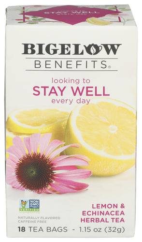 BIGELOW (Pack Of 12) Bigelow Tea Lemon Echinacea 1.15 Oz