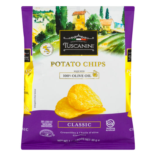 Tuscanini Chips Potato Classic 1 oz (Pack Of 40)