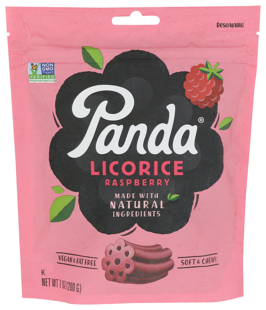 PANDA (Pack Of 12) Panda Licorice Chew Raspberry 7 Oz