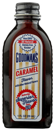 GOODMANS (Pack Of 12) Goodmans Caramel Flavor 1 Fl Oz