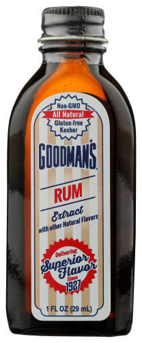 GOODMANS (Pack Of 12) Goodmans Rum Extract 1 Oz