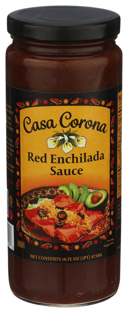 Casa Corona Red Enchilada Sauce Authentic Mexican Simmer Sauce