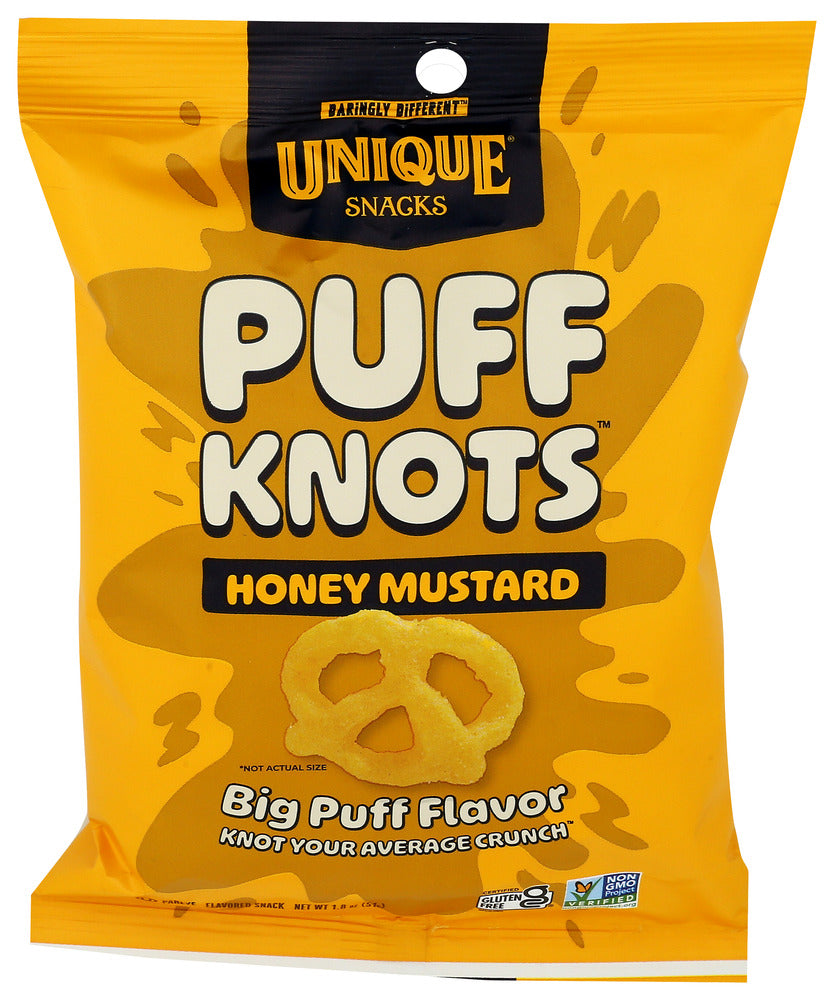UNIQUE (Pack of 32) Unique Pretzel Honey Mustard Flavored Pretzels 1.8 Oz