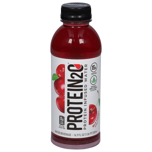 Protein2O Beverage Wild Cherry 16.9 FO (Pack Of 12)