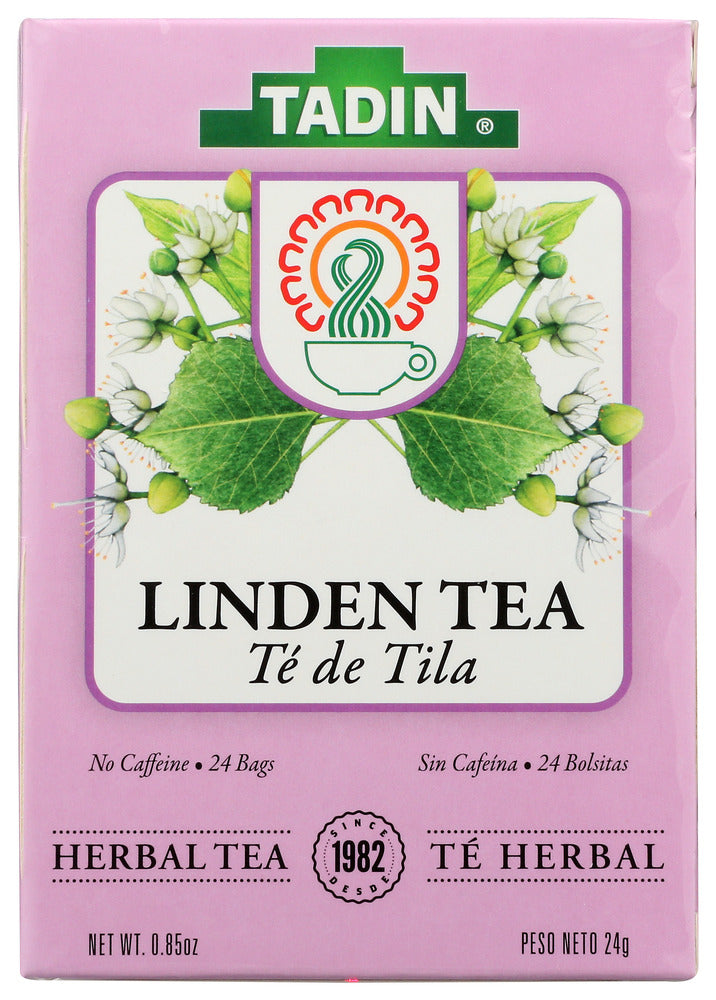 TADIN (Pack of 18) Tadin Tea Tila Tila Tea Authentic Spanish Herbal Tea 24 bag