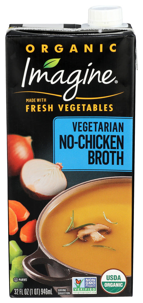 IMAGINE (Pack Of 12) Imagine Broth No Chicken Organic 32 Oz