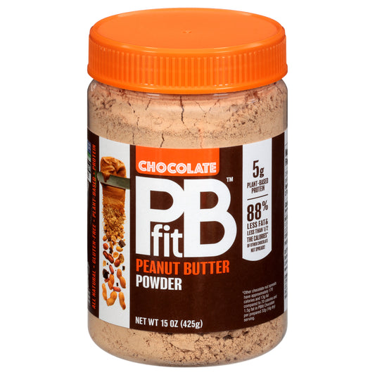 Pb Fit Peanut Butter Powder Chocolate 15 oz (Pack Of 6)