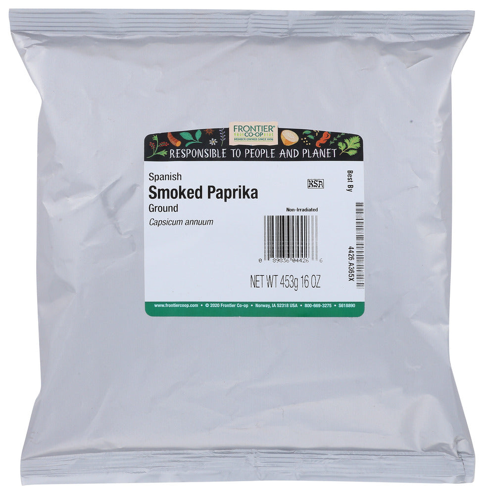 FRONTIER BULK (Pack of 5) Frontier Bulk Paprika Ground Smoked Spanish Seasoning Loose 16 Oz