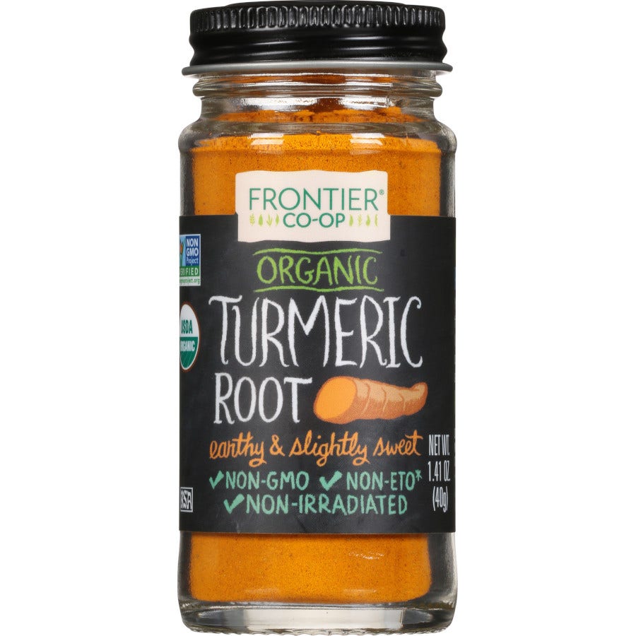 FRONTIER HERB (Pack of 12) Frontier Herb Organic Ground Turmeric Root 1.76 Oz