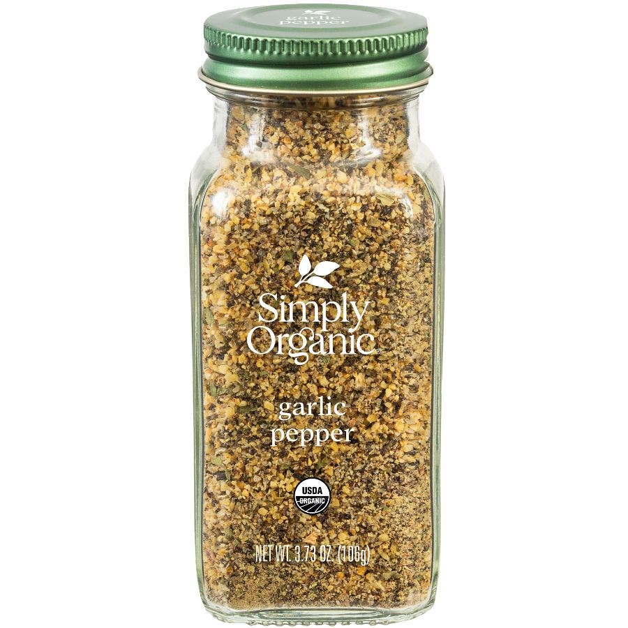SIMPLY ORGANIC (Pack of 8) Simply Organic Garlic Pepper 3.73 Oz