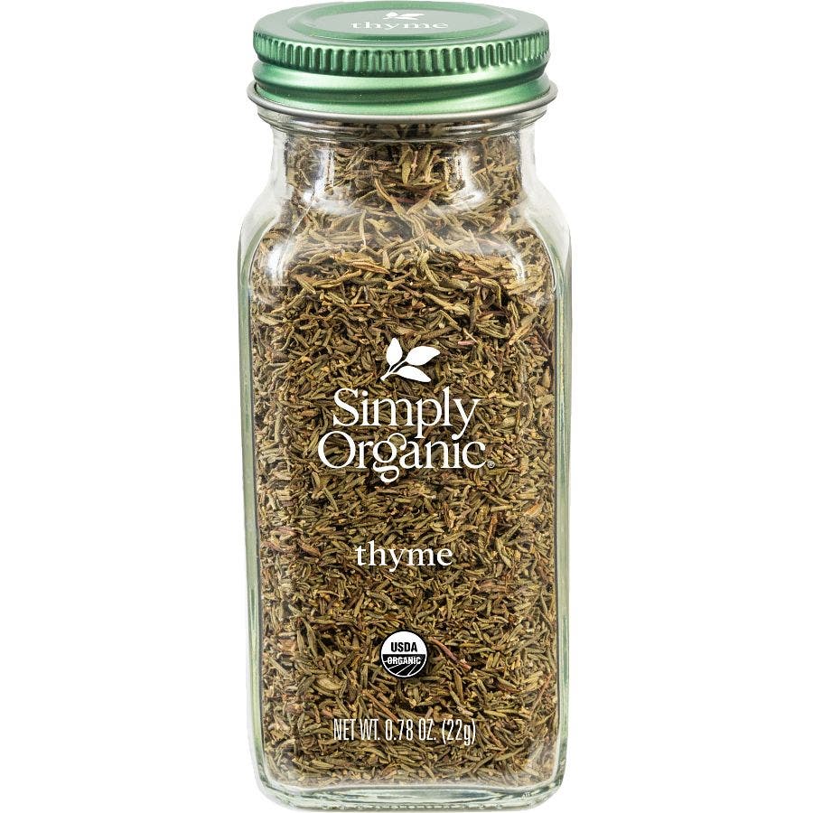 SIMPLY ORGANIC (Pack of 12) Simply Organic Organic Thyme 0.78 Oz