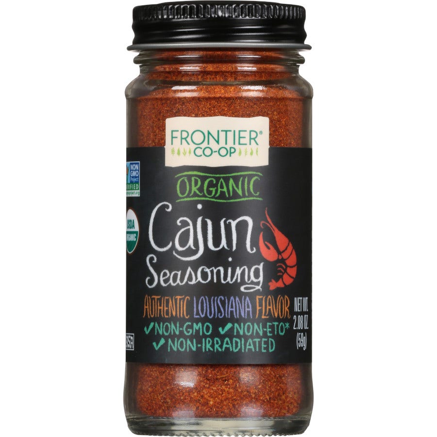 FRONTIER HERB (Pack of 12) Frontier Herb Cajun Seasoning Spice Blend Loose 2.1 Oz