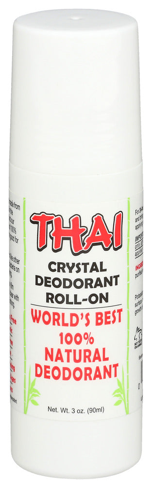 THAI DEODORANT (Pack of 24) Thai Deodorant Deodorant Crystal Roll-on 3 Oz