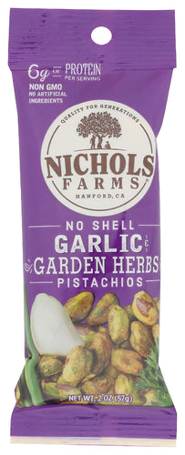 Nichols Pistachio EB Pistachios Garlic Grdn HRB