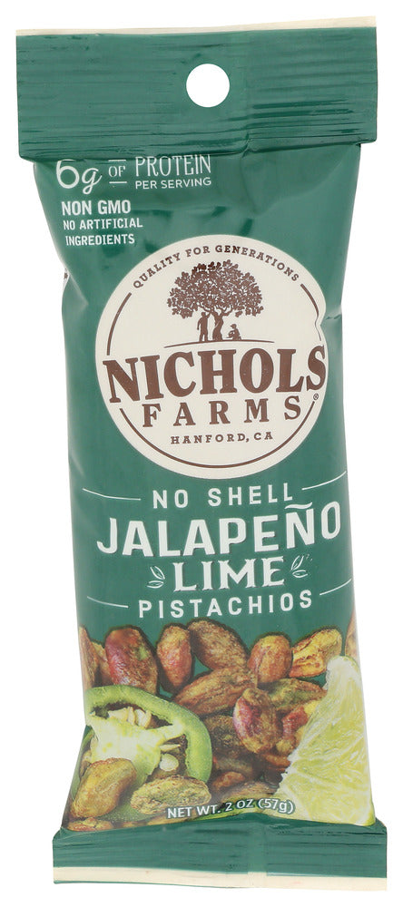 Nichols Pistachio EB Pistachios Jalapno Lim