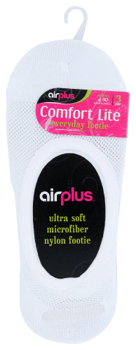 AIRPLUS (Pack of 9) Airplus Comfort Lite White Crew Socks 3 Pair