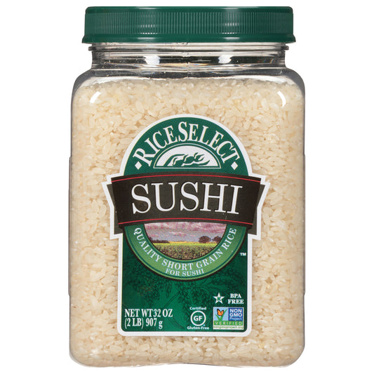 Riceselect Rice Sushi Sticky Jar 32 oz (Pack Of 4)