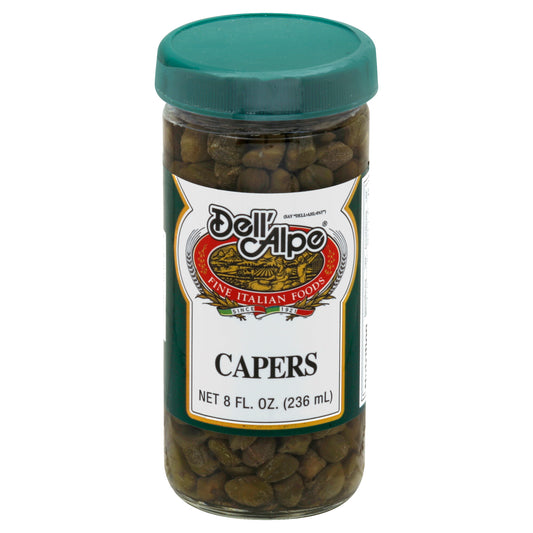 Dell Alpe Caper Vinegar 8 oz (Pack Of 12)