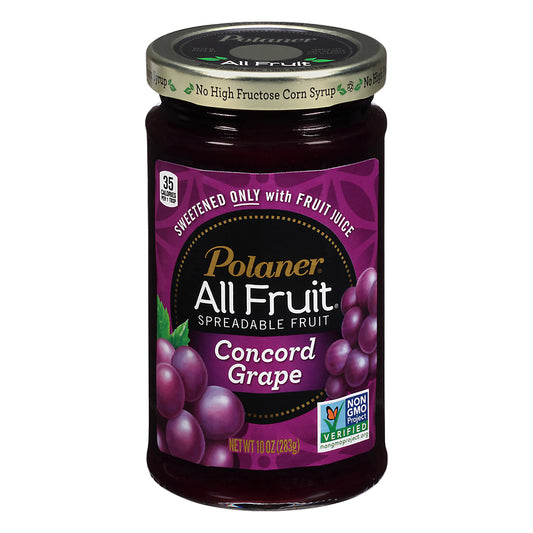 Polaner Fruit Spread Grape 10 oz (Pack Of 12)