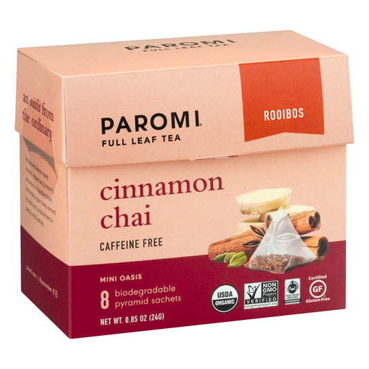 Paromi Tea Chai Cinnamon 8 Bg Pack of 6