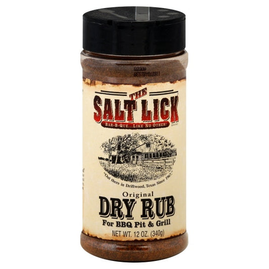 Salt Lick Rub Dry 12 Oz (Pack of 6)