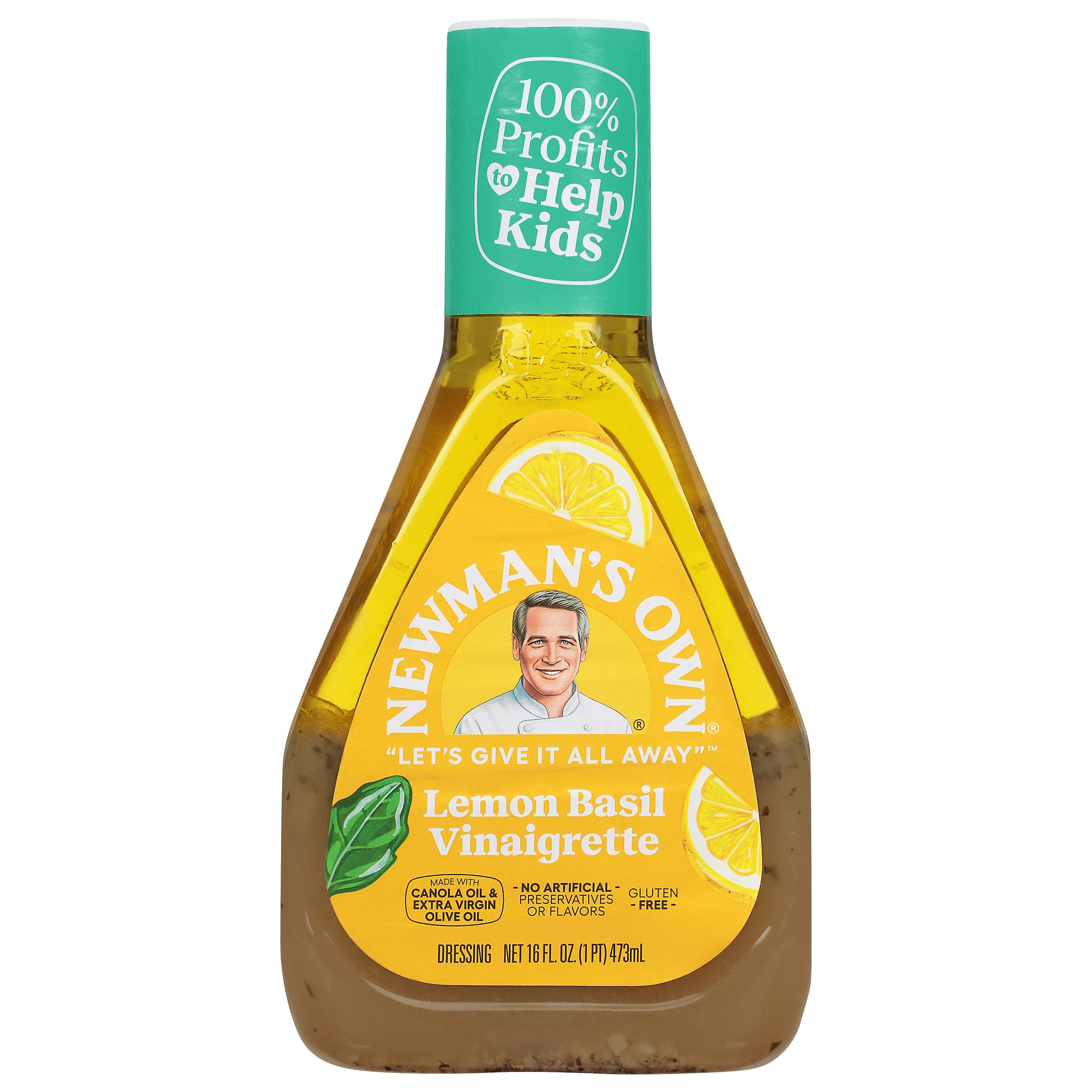 Newman's Own Dressing Lemon Basil Vinaigrette