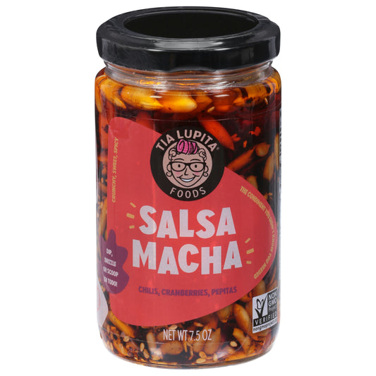 Tia Lupita Foods Salsa Mocha Chili Cranberry Pepita 7.5 Oz (Pack of 6)