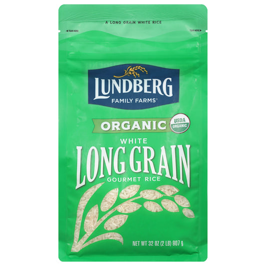 Lundberg Rice Whte Long Organic 32 Oz (Pack Of 6)