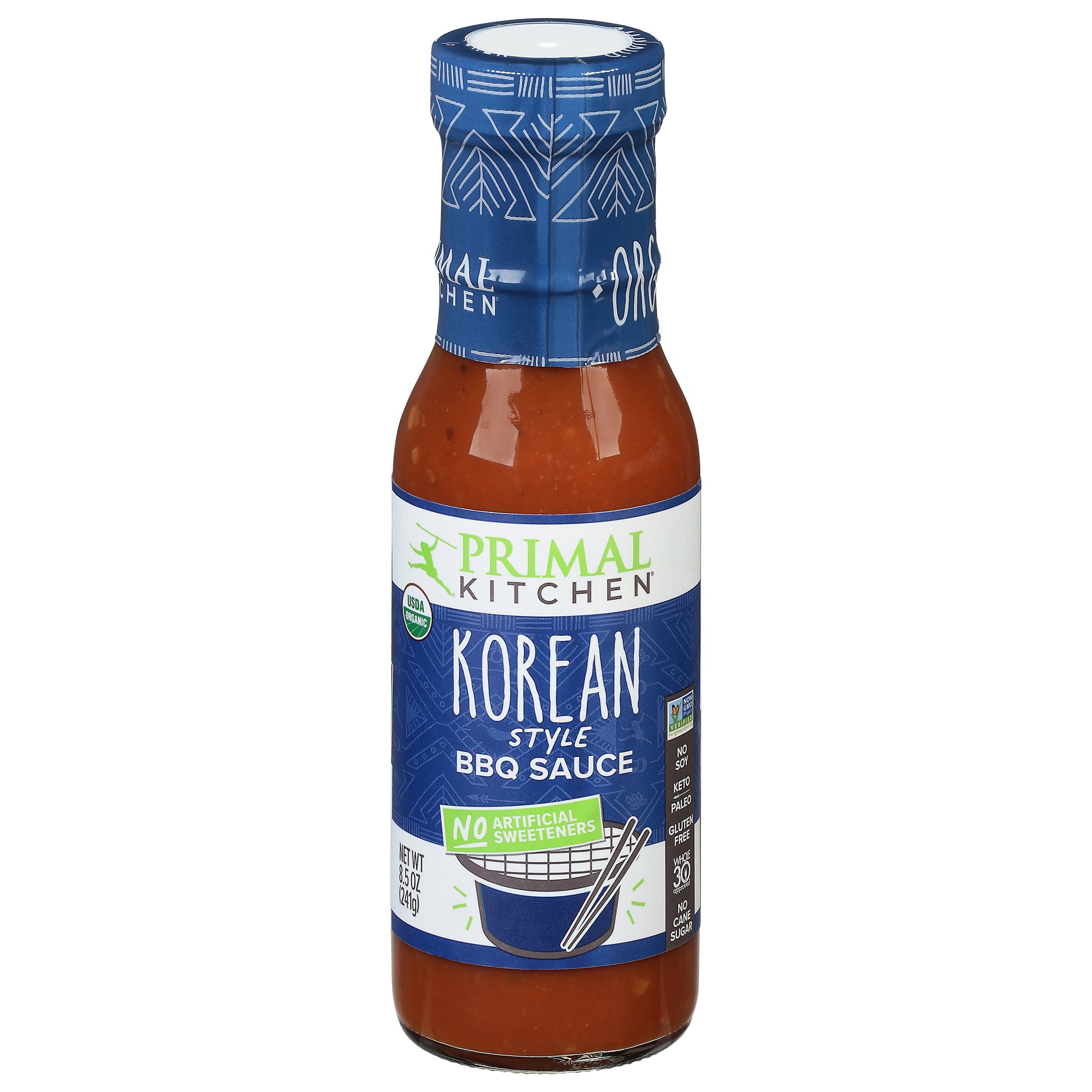 Primal Kitchen Sauce Korean Barbeque 8.5 Oz (Pack Of 6)