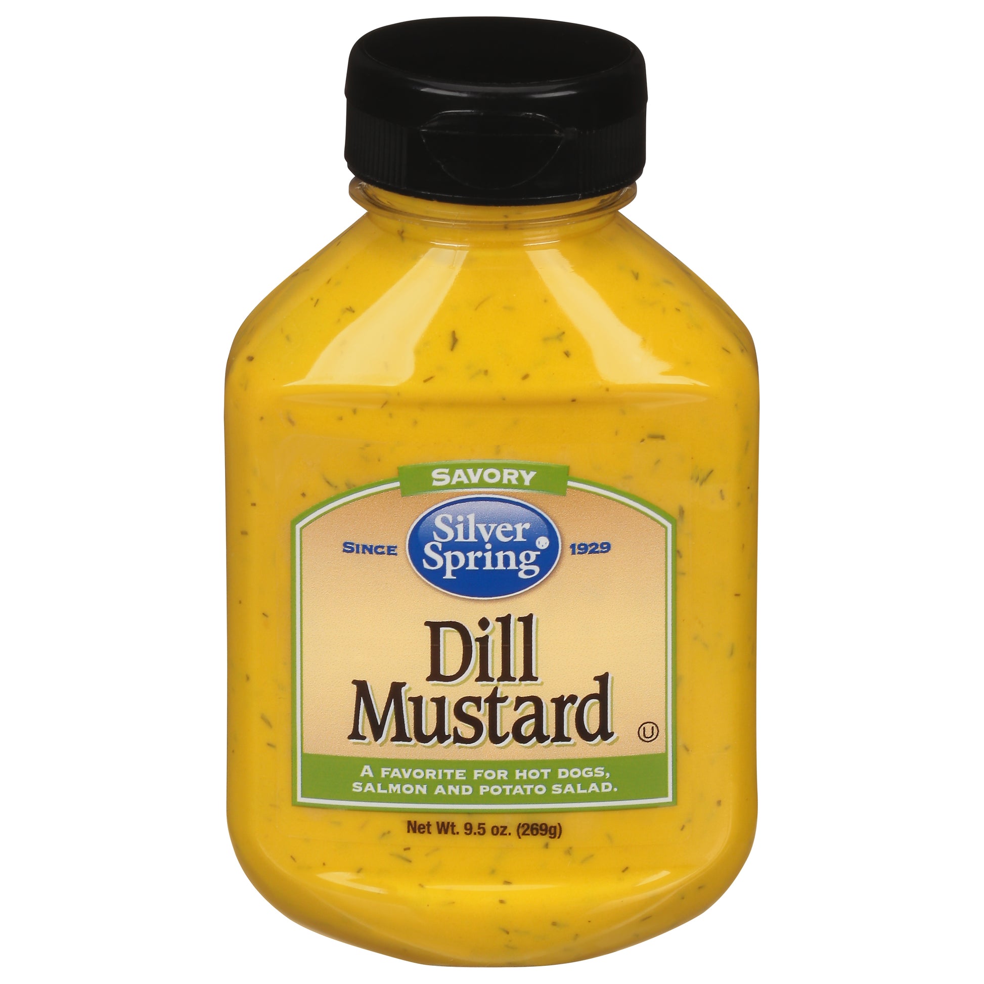Silver Springs Mustard Spring Dill 9.5 oz (Pack Of 9)