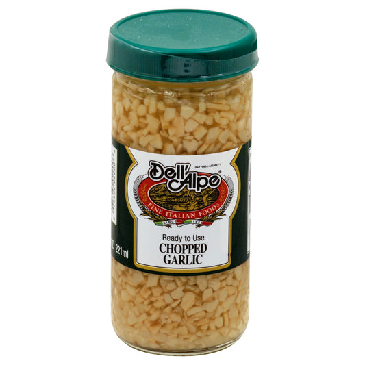 Dell Alpe Garlic Chopped 7.5 oz (Pack Of 12)