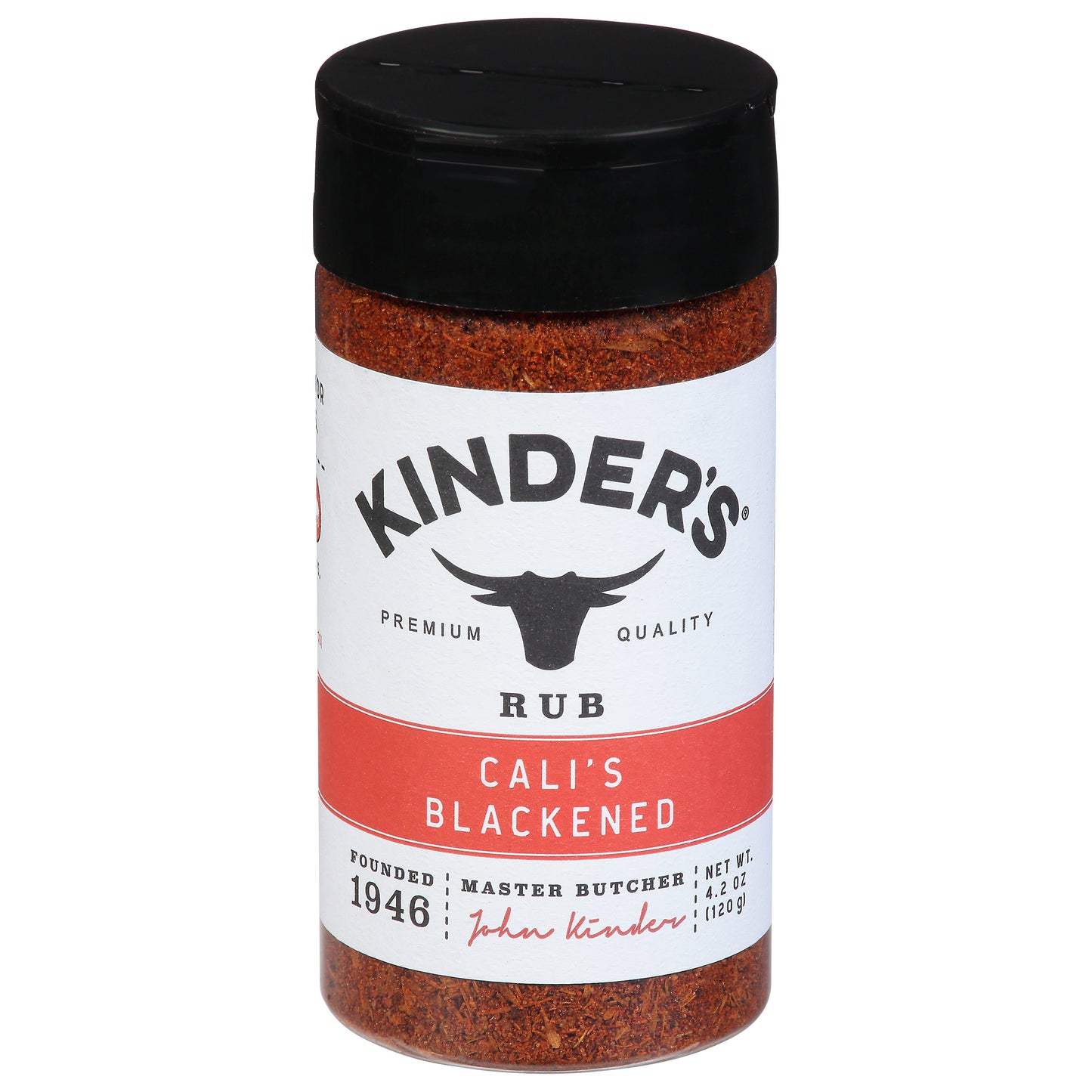Kinders Rub Calis Blackened 4.2 oz (Pack Of 6)