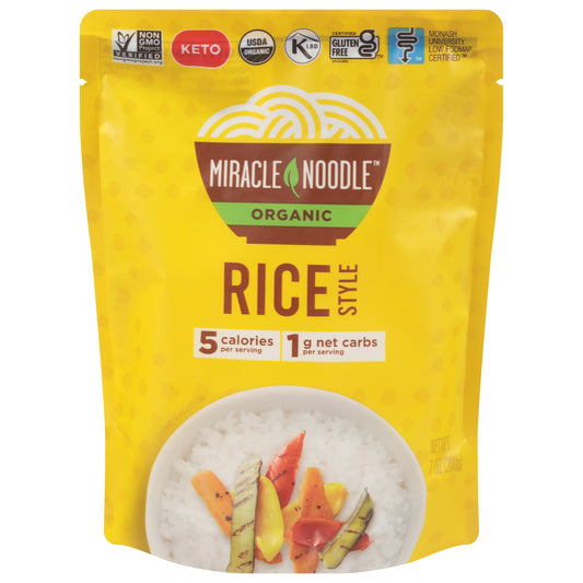 Miracle Noodle Rice RTE Organic 7 Oz (Pack Of 6)