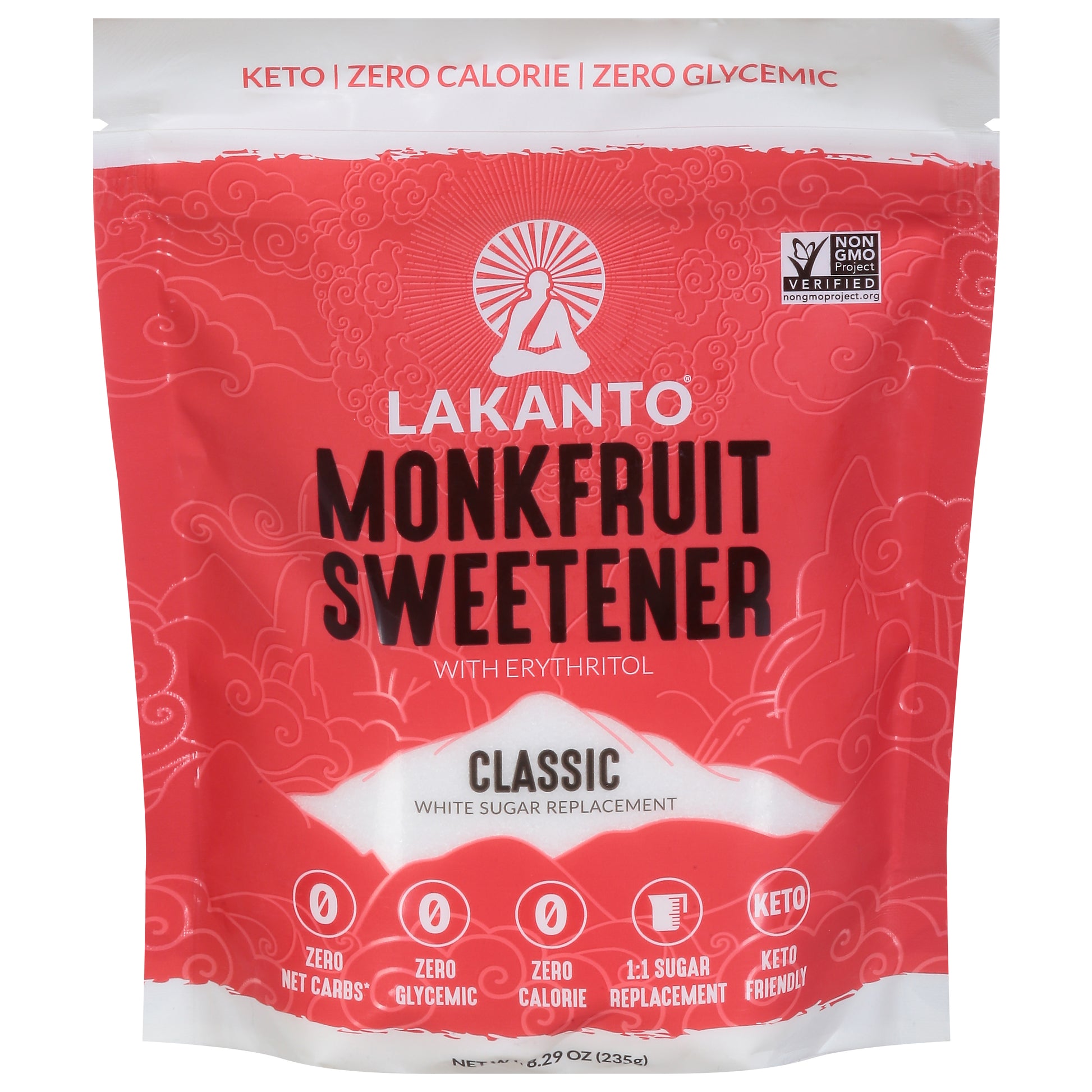 Lakanto Sweetnr Pouch Classic Fruit 8.29 oz (Pack Of 10)