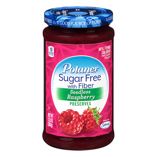 Polaner Preserve Sugar free Raspberry 13.5 Oz (Pack Of 12)