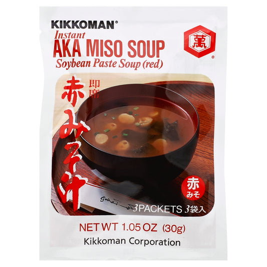 Kikkoman Soup Miso Aka 1.05 oz (Pack Of 12)